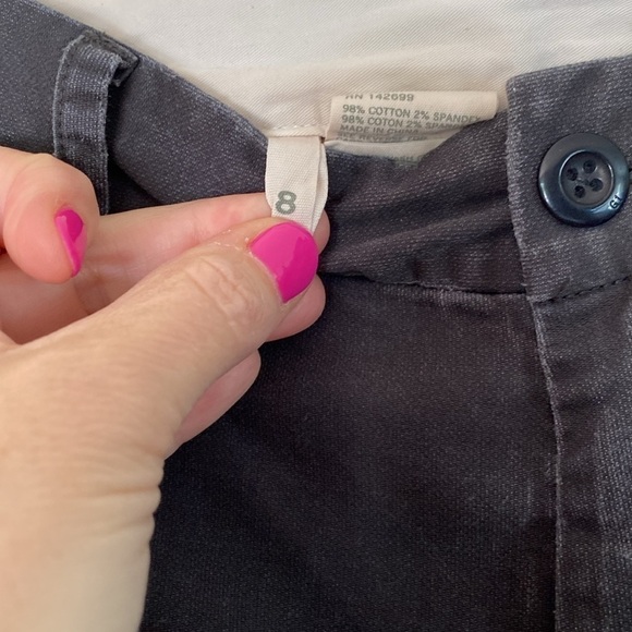 G1 Goods Paper Boat slacks women’s 8 eight grey EUC - Picture 4 of 7